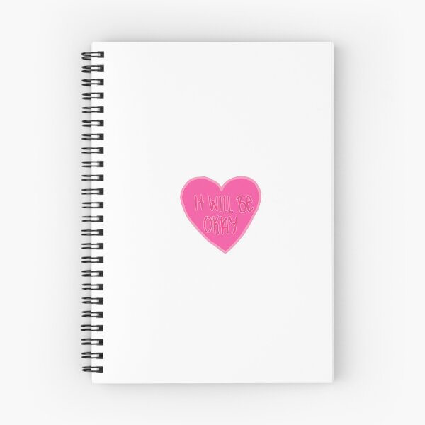 Item preview, pink it will be okay heart designed and sold by milanbishop.