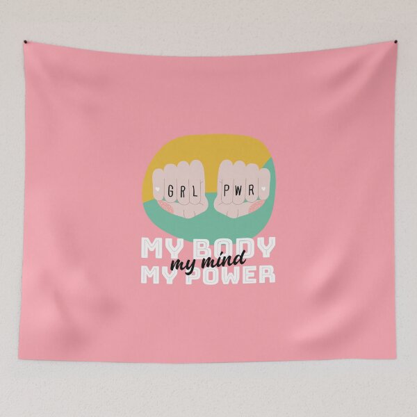 Item preview, My Body My Mind My Power designed and sold by AladdinMktgs.