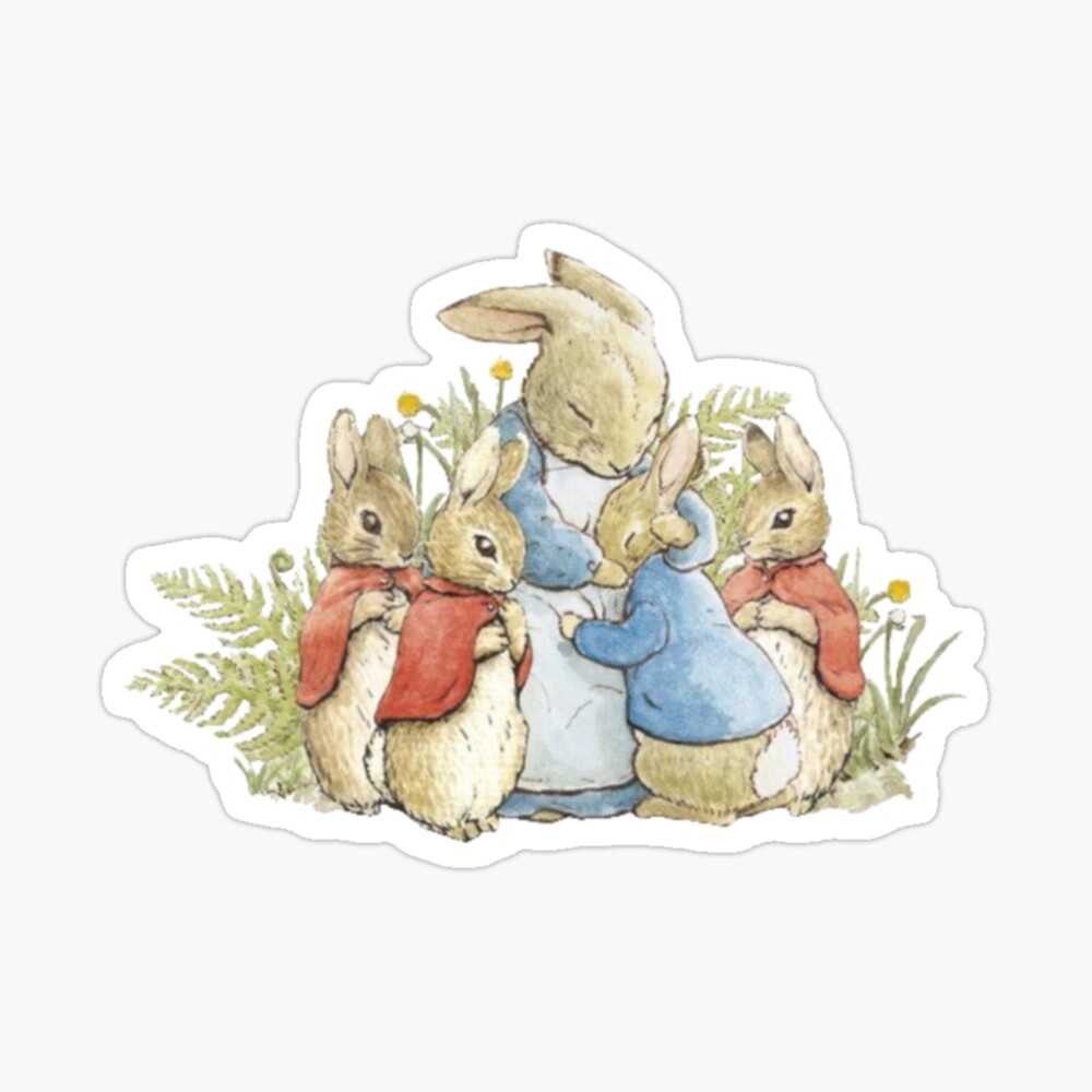 Peter Rabbit Postcard for Sale by Bundjum