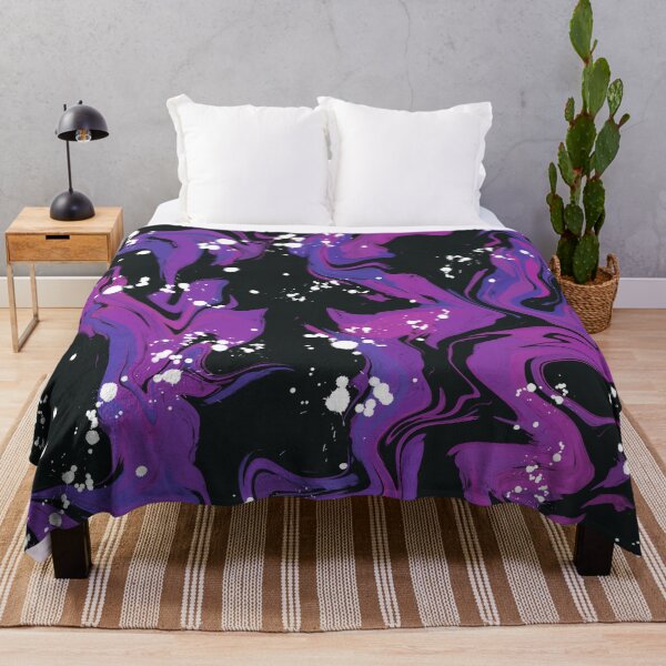 Item preview, Purple, Black & White Resin Art designed and sold by wjrtapp.