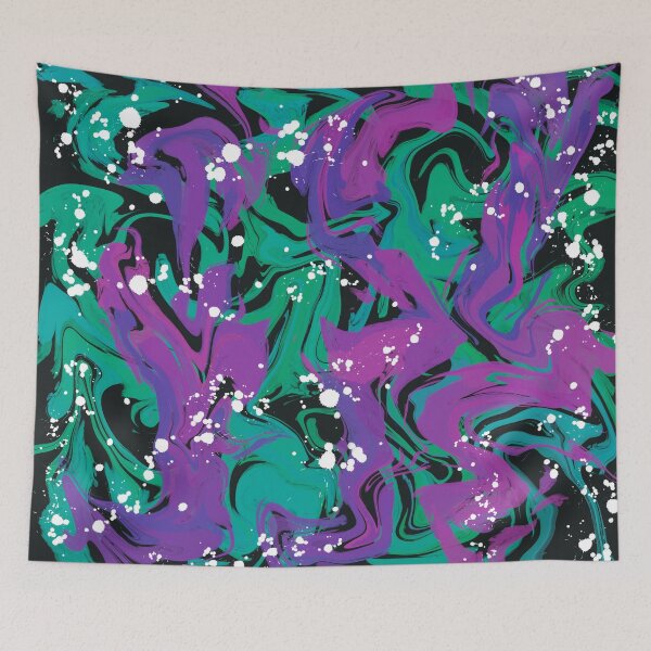 Item preview, Green & Purple Resin Art designed and sold by wjrtapp.