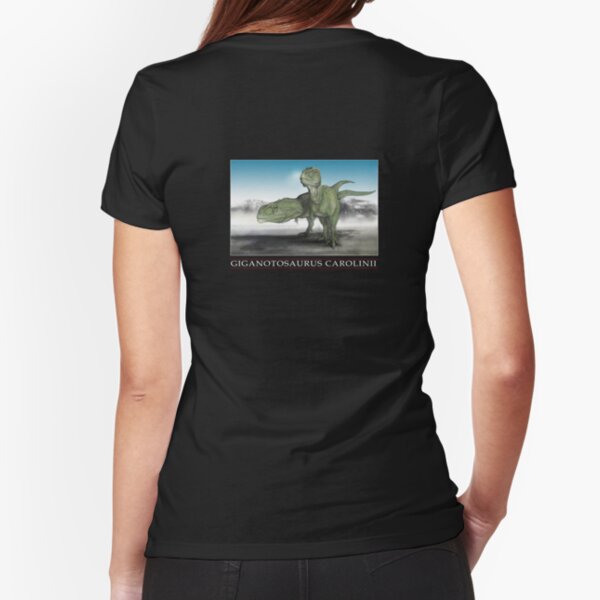 Giganotosaurus Carolinii Fitted T-Shirt