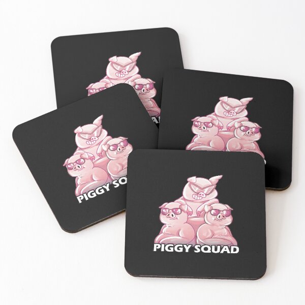 Item preview, Piggy Squad - Pink Pig Friends designed and sold by fatamyfan1.