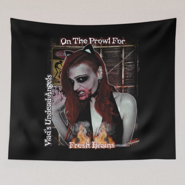 Item preview, Live Undead Angels: Zombie Feline Girl designed and sold by Ghastly Wicked Creations Studio.