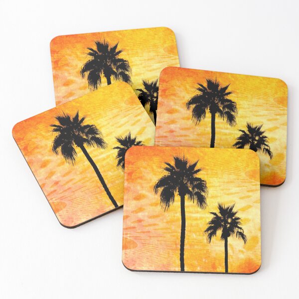 Item preview, Golden Desert Palms designed and sold by Elisabeth Lucas.