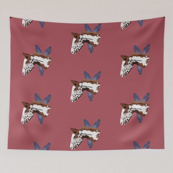Item preview, Red Overo Paint Horse designed and sold by taylorsarttable.