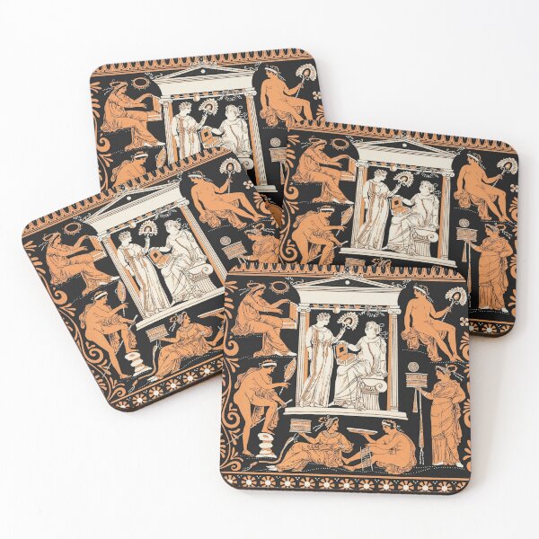 Item preview, Greek vase print designed and sold by WillowNox7.