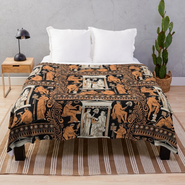 Item preview, Greek vase print designed and sold by WillowNox7.