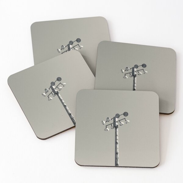 Item preview, Stadium Lights Black and White designed and sold by estesphoto.