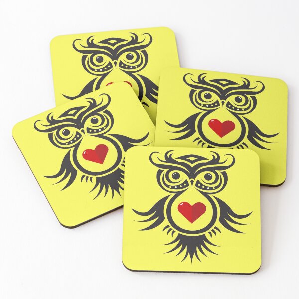 Item preview, Owl with Red Heart designed and sold by Keith's Photo Artistry.