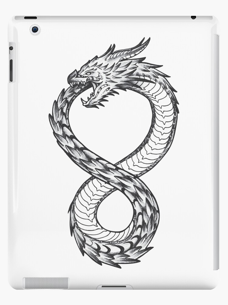 Ouroboros dragon Eating Its Own Tail Tattoo Isolated Royalty Free SVG  Cliparts Vectors And Stock Illustration Image 11274995