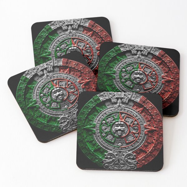 Item preview, aztec calendar mexico chicano designed and sold by cat poe.