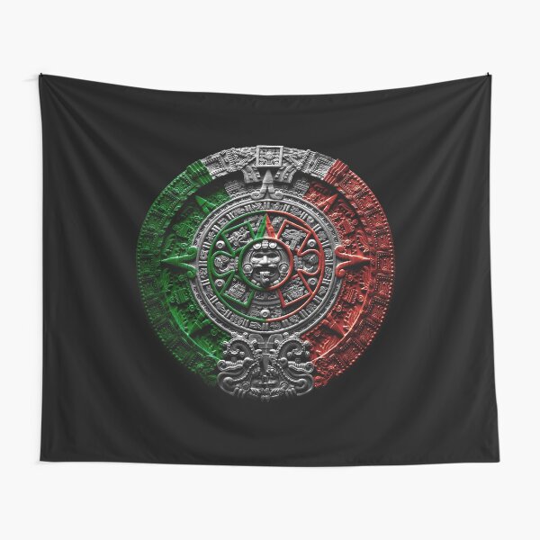 Item preview, aztec calendar mexico chicano designed and sold by cat poe.