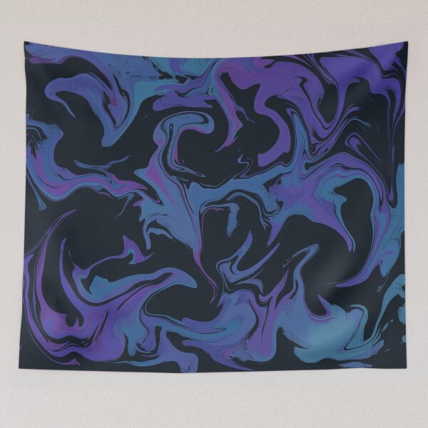 Item preview, Blue & Purple Resin Art designed and sold by wjrtapp.