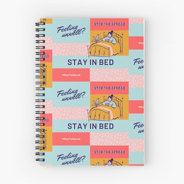 Item preview, Corona Virus - Feeling Unwell Stay in Bed #StopTheSpread designed and sold by javes93.