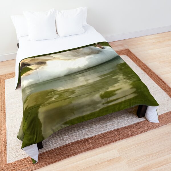 Merch #60 -- Swan - Shot 18 (Pearson Park) Comforter