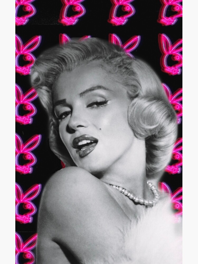 Marilyn Monroeplayboy Bunnies Sticker For Sale By Piperscg Redbubble 2438