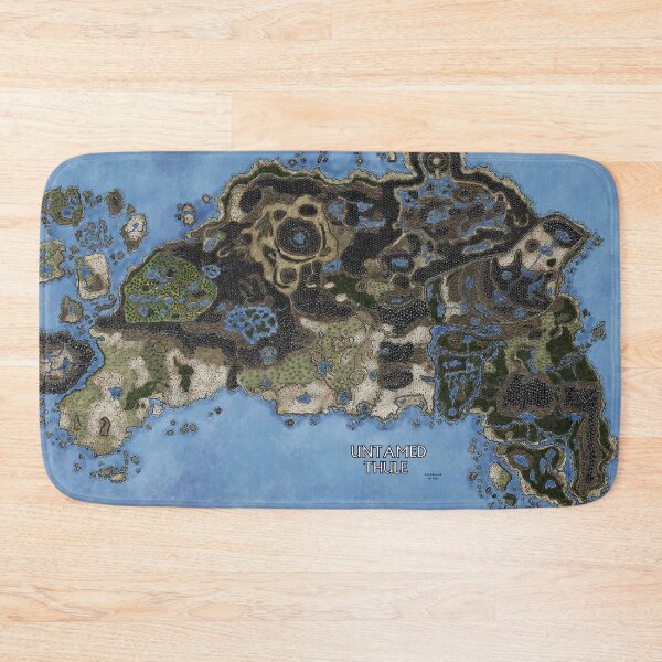 Item preview, Map of Thule designed and sold by Dungeonmusings.