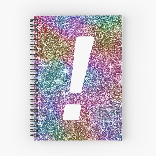 Item preview, EXCLAMATION! (Glitter) designed and sold by planDpromotions.