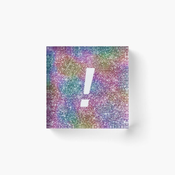 Aperçu de l'œuvre EXCLAMATION! (Briller) créée et vendue par planDpromotions.