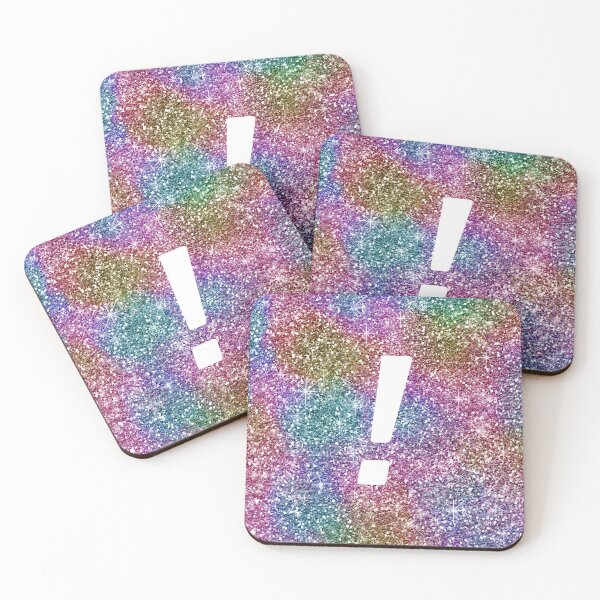 Item preview, EXCLAMATION! (Glitter) designed and sold by planDpromotions.