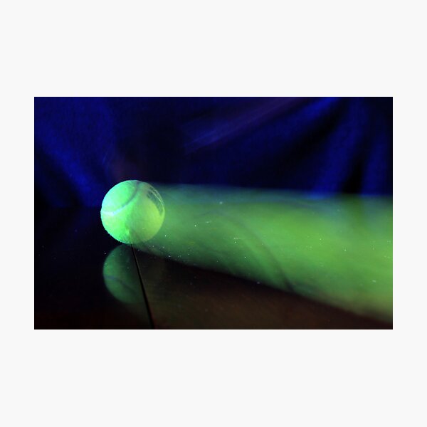 Tennis Ball Photographic Print