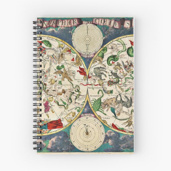 Item preview, Antique Celestial Sky Map designed and sold by Rainbows Galore.