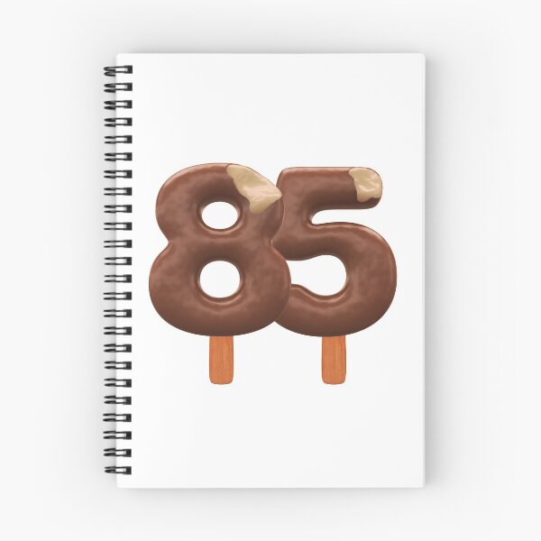 Item preview, 85 Ice Cream Eighty Five Number 3d Chocolate designed and sold by HelloFromAja.
