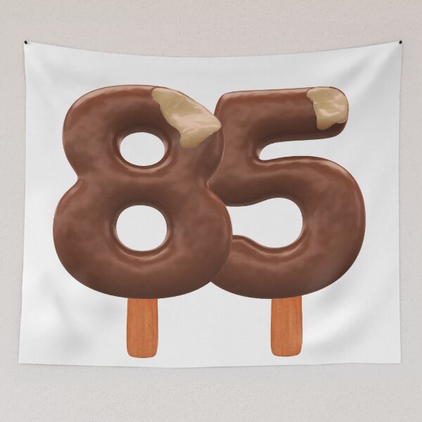 Item preview, 85 Ice Cream Eighty Five Number 3d Chocolate designed and sold by HelloFromAja.