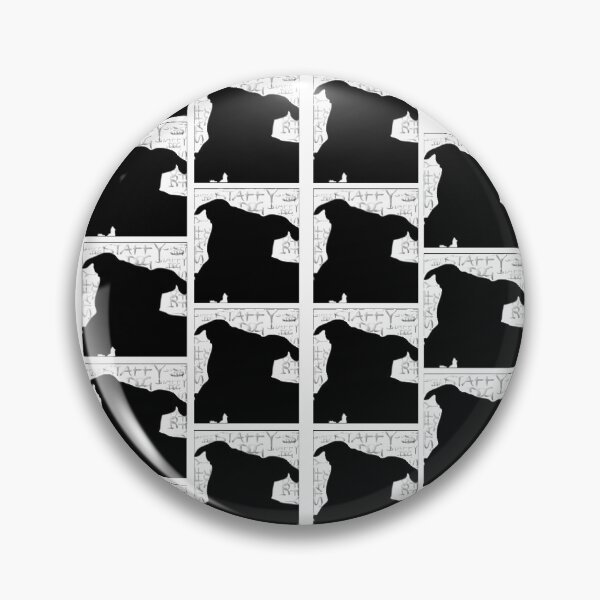 Item preview, Staffy Dog Head on Repeat Pattern black and white designed and sold by StaffyDognCo.
