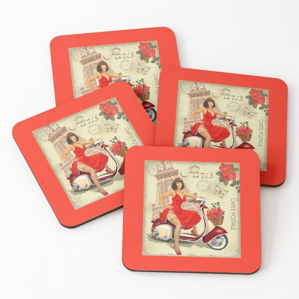 Item preview, Paris Scooter Stamp Of beauty designed and sold by harrisonformula.