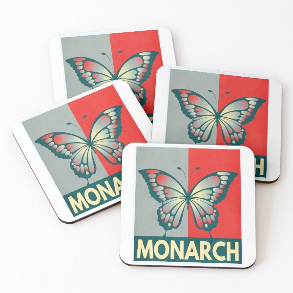 Item preview, Monarch (Vintage Retro Iconic Poster • Washed Out Stamp Look) designed and sold by SassyClassyMe.