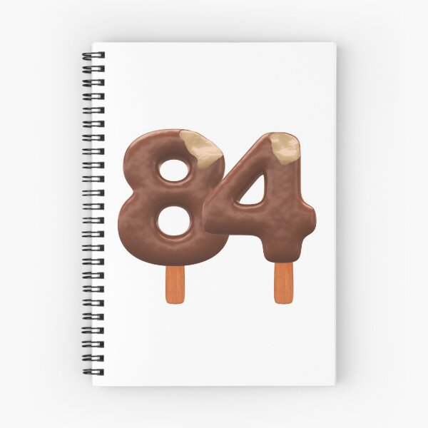 Item preview, 84 Ice Cream Eighty Four Number 3d Chocolate designed and sold by HelloFromAja.