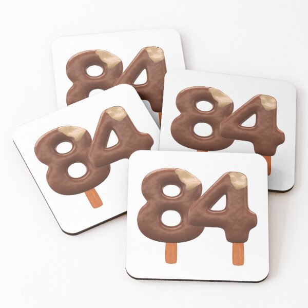 Item preview, 84 Ice Cream Eighty Four Number 3d Chocolate designed and sold by HelloFromAja.