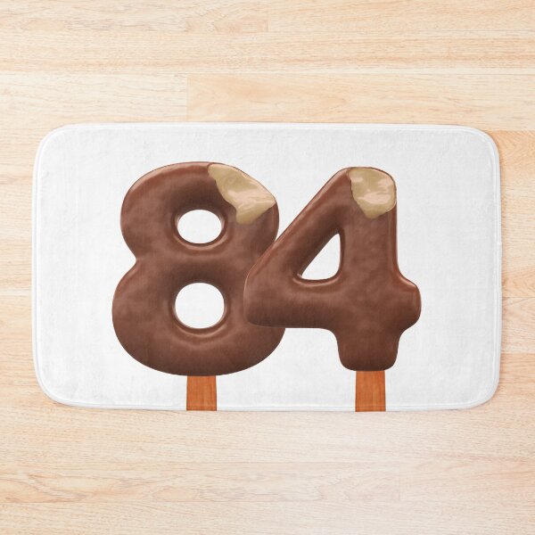 Item preview, 84 Ice Cream Eighty Four Number 3d Chocolate designed and sold by HelloFromAja.