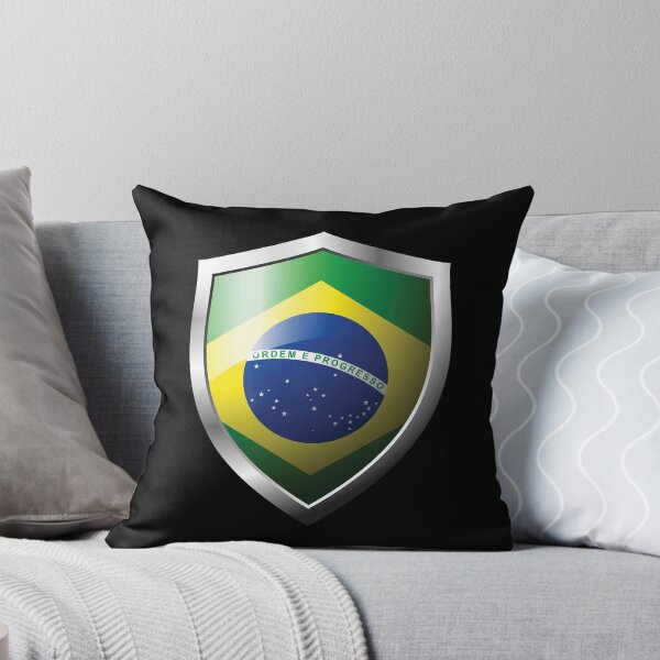 Item preview, Fuerte Brasil Bandera Escudo País designed and sold by HelloFromAja.