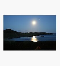 Moon rising over Crookhaven Photographic Print