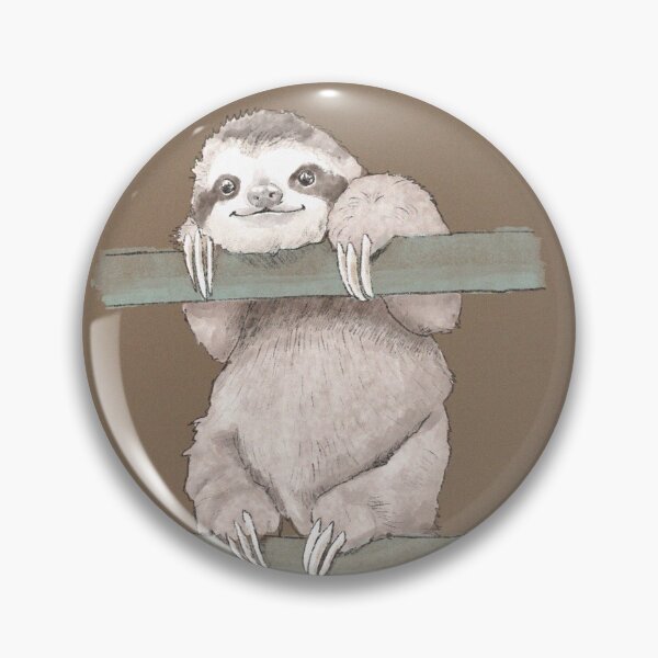 Item preview, Curious sloth designed and sold by cyndraws.