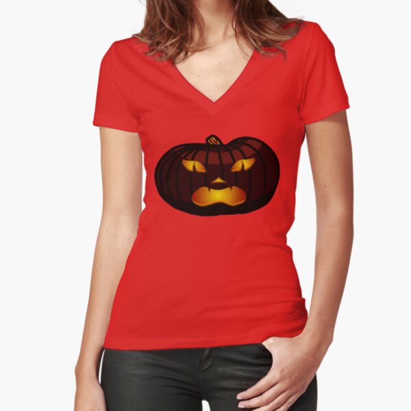 Fitted V-Neck T-Shirt