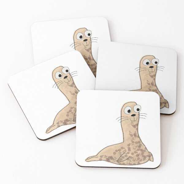Item preview, Ray the Seal  designed and sold by ArtOnBroomhill.