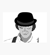 Malcolm McDowell Clock work orange Photographic Print