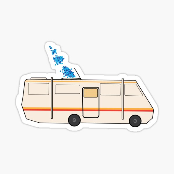 Breaking Bad Rv Sticker For Sale By Citylights00 Redbubble