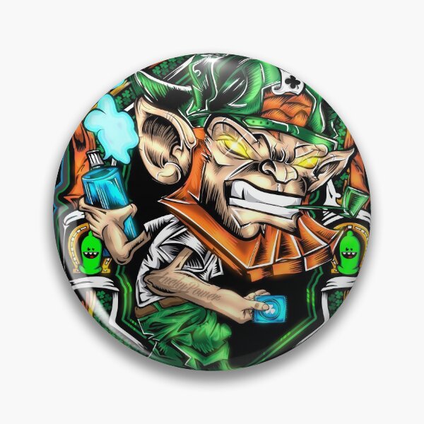 Item preview, Wanna Get Lucky Skateboad St Patrick designed and sold by JoisDraw.