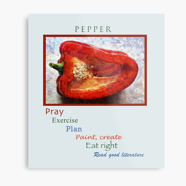 Pepper Metal Print