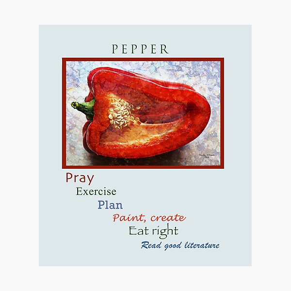 Pepper Photographic Print