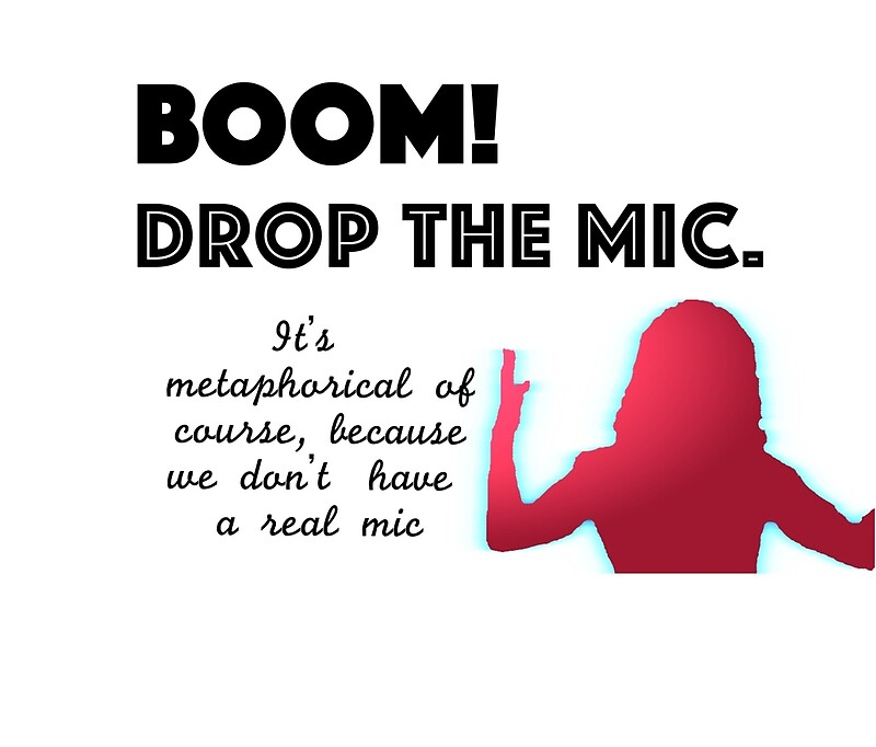 boom mic drop