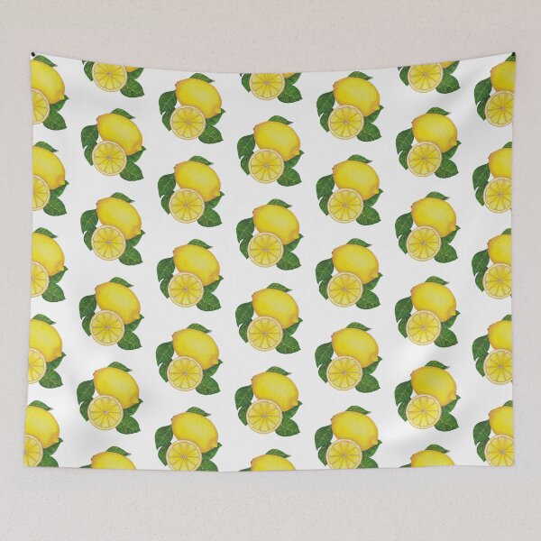 Item preview, Lemons Watercolor Vibrant Art designed and sold by Oirabot.