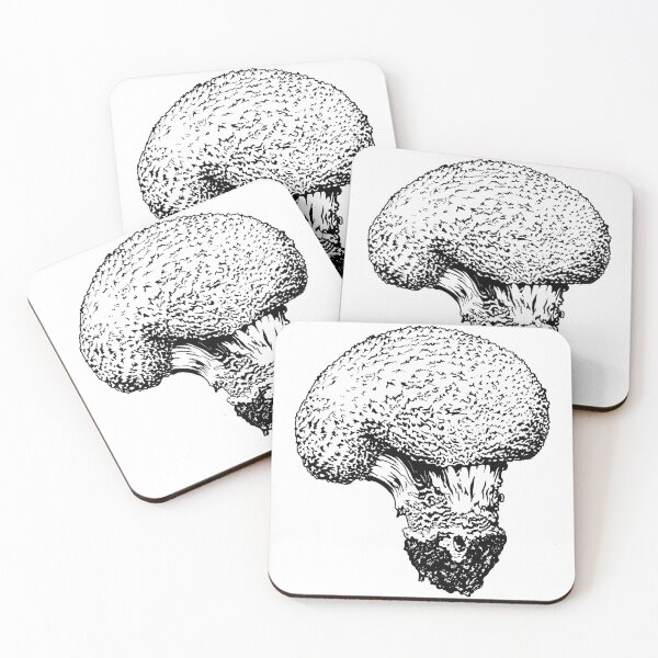 Item preview, Black-white forest champignon designed and sold by AsyaTury.