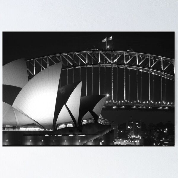 Item preview, Sydney Harbour Bridge and Opera House Close up designed and sold by Andrew  MCKENZIE.