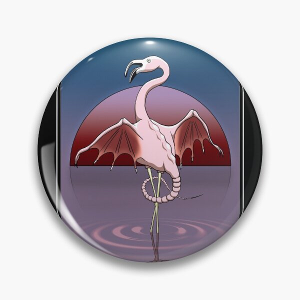 Item preview, Nightmarish Chimera - Mutant Flamingo designed and sold by TMBTM.